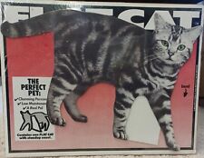 Rare Vintage original Blue Q Flat Cat in sealed 1988 picture