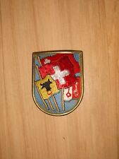 Swiss National Day, August 1st  1935. Vintage Swissbadge Hand Embroidery picture