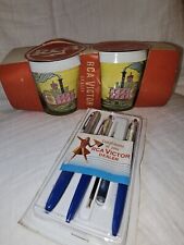 Two Vintage RCA Victor dealer complimentary gifts - Insulated Mugs & Pen set  picture