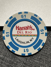 $1 HARRAH'S DEL RIO CASINO CHIP POKER CHIP LAUGHLIN NEVADA GAMBLING TOKEN picture