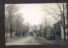 REAL PHOTO CHESTER NEW JERSEY DOWNTOWN MAIN STREET SCENE POSTCARD COPY picture