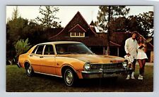 1974 Mercury Comet, 4-Door Sedan, Car, Transportation, Antique, Vintage Postcard picture