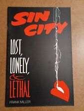 Frank Miller Sin City Lost Lonely & Lethal #1 - Combined Shipping + Pics picture