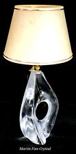 Daum French Crystal Lamp - 1950's Genuine Model 1 - Absolutely Mint Condition picture