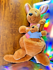 Add Some Classic Disney Charm with Vintage Kanga and Roo Plush – Stuffed Kangaro picture