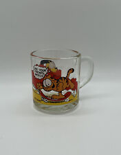  Vintage 1978 Garfield & Oddie ‘Use Your Friends Wisely’ Glass Mug Mcdonalds picture