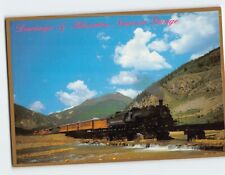 Postcard Durango & Silverton Narrow Gauge Colorado USA picture