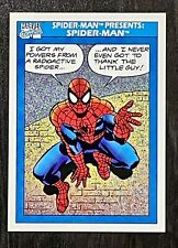 Spider-Man Presents Spider-Man Marvel 1990 Card #149 Comics  Anime Foil Vintage picture