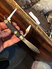 1970’s Camillus New York USA Official Cub Scouts BSA KNIFE Delrin Hndl wBail NEW picture