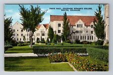 Denver CO-Colorado, Foote Hall, Woman's College, Antique, Vintage Postcard picture