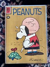 PEANUTS #9 (1961) VG+/FN CHARLES SCHULZ COVER  DELL  SILVER-AGE picture