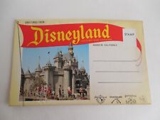 Vintage 1950s Disneyland  Postcard Photo Folder Sleeping Beauty Castle picture
