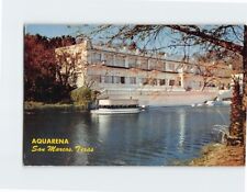 Postcard Aquarena Springs Motor Hotel San Marcos Texas USA picture