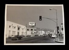 1965 ORIGINAL 5X7 PHOTO HOLLYWOOD DOWNTOWN STREET VIEW   LOS ANGELES CALIFORNIA picture