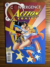 CONVERGENCE ACTION COMICS 2 AMANDA CONNER POWER GIRL COVER DC COMICS 2015 picture