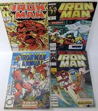 Iron Man Lot of 4 #238,239,Annual 7,9 Marvel (1989) 1st Series Comic Books picture