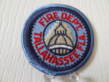 Tallahassee Florida With  Capital Done Fire Patch Rare Only 1 On eBay picture