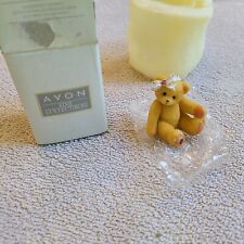Avon 1998 Cherished Teddies Hand painted resin, October New in box picture
