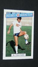 1986 ENGLAND'S NO SMOKING TEAM CARD FOOTBALL #7 GLENN HODDLE ANGLATERRE SPURS picture