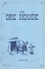 1980 THE ORE HOUSE vintage dinner and wines menu VAIL, COLORADO gold prospector picture