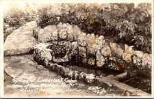 Real Photo PC Spring at Limberlost Cabin Gene Stratton-Porter Geneva, Indiana picture