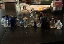 Antique Bottles Various Years Medical/perfume/cologne/etc picture
