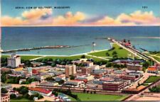 Postcard Aerial View of Gulfport Mississippi picture