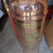 The Morton Fire Company Extinguisher Brass Copper picture