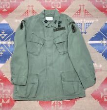Vintage 1960s US Army Special Forces Jungle Jacket Paratrooper Airborne Poplin picture
