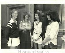 1979 Press Photo Nancy Tanner with fellow wives of Tennis Festival players picture