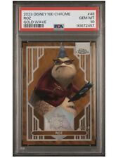 2023 Disney Topps Chrome Roz #46 Monsters Inc Gold /50 PSA 10 💎 picture