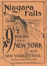Magazine Ad - 1897 - New York Central Railroad - Niagara Falls picture