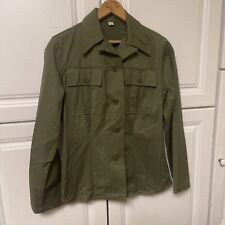 MINT Vintage WW2 WWII HBT Herringbone Twill Fatigue Jacket SMALL Shirt picture