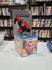 Disney 100 Year Rare Slip Cover The Incredibles Walmart Exclusive BLU RAY 🇺🇲  picture