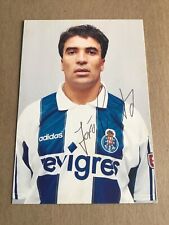 Joao Pinto, Portugal 🇵🇹 FC Porto 1996/97 hand signed  picture