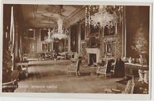 Vintage RPPC Vandyck Room Windsor Castle England UK Real Photo Postcard picture