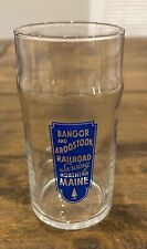 Bangor and Aroostook Railway Antique Glass picture
