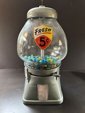 Antique Vintage Gumball Machine With Key picture