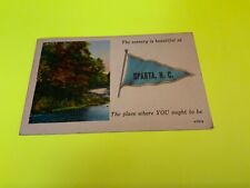 Sparta, N.C. ~ Beautiful Scenery Banner - 1949 Vintage Stamped Postcard picture