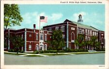 Vintage Postcard Frank B. Willis High School Delaware OH Ohio              F-580 picture