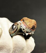 One Of A Kind Egyptian Ring made from copper with amazing Natural Healing stone picture