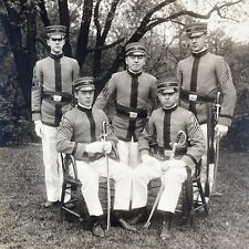 Army Ohio Military Institute College Hill Cadets Photograph Antique picture