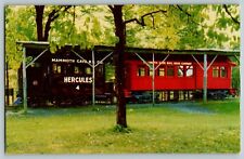 VTG KY Hercules Mammoth Cave Train Mammoth Cave National Park Kentucky Postcard  picture