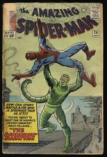 Amazing Spider-Man #20 Inc 0.3 1st Full Appearance of Scorpion Marvel 1965 picture
