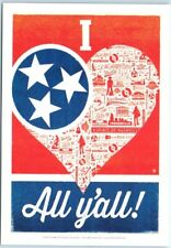 Postcard - I Love All y'all - Spirit of Nashville picture