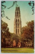 Harkness Memorial Tower Yale University School Campus Cancel 1964 PM Postcard picture