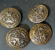 Puritan Sportswear Button  Washable Dry Cleanable Vtg Ship Crown Lot Of Four picture