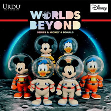 URDU x Disney WORLDS BEYOND Series 1 Mickey Mouse & Donald Duck Set of 6 Figure picture