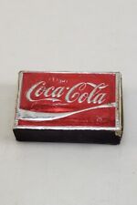 Vintage Coca-Cola Foil Logo Matchbox Advertising Stick Matches Matchbook 1970's picture