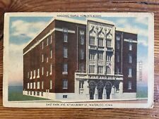 Masonic Temple, Waterloo, Iowa - Vintage Postcard picture